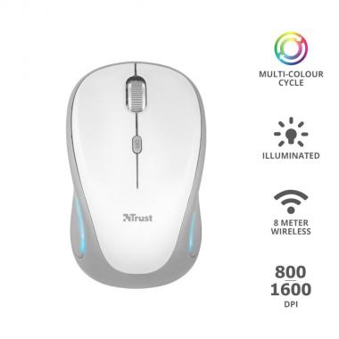 Trust Миша YVI FX WL WHITE