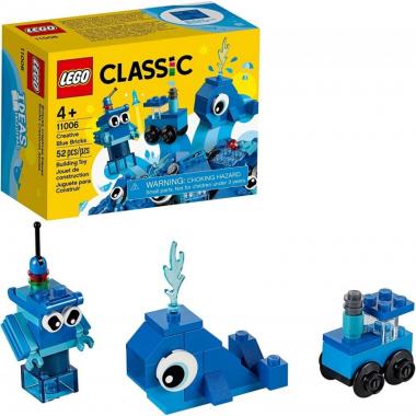 LEGO Конструктор Classic Набір для конструювання синій 11006