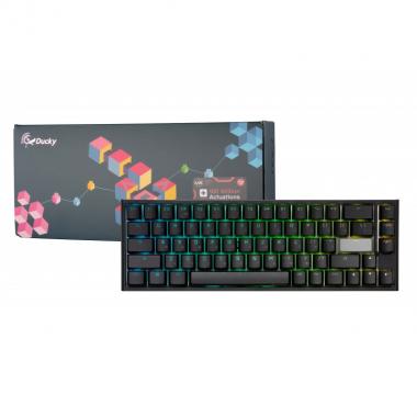 Ducky One 2 SF, Cherry Speed Silver, RGB LED, RU, Black-White