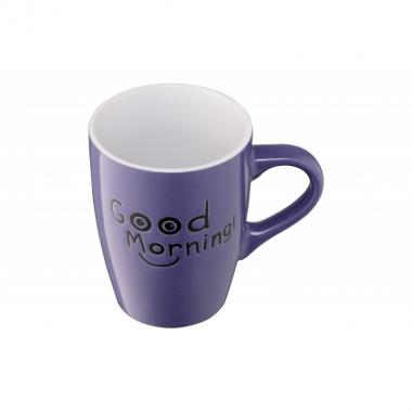 ARDESTO Чашка Good Morning, 330 мл, фіолетова, кераміка