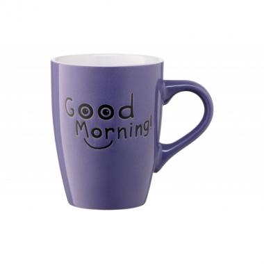 ARDESTO Чашка Good Morning, 330 мл, фіолетова, кераміка