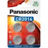 Panasonic Батарейка литиевая CR2016 блистер, 4 шт.