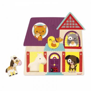 Janod Musical Puzzle - My Little Friends