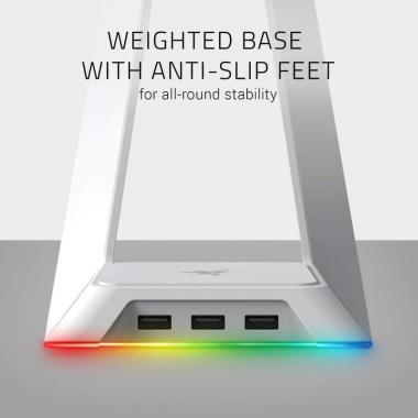 Razer Base Station Chroma[Mercury, white]