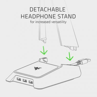 Razer Base Station Chroma[Mercury, white]