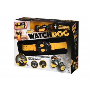 New Bright Машинка на р/к WATCHDOG CLOCK Yellow