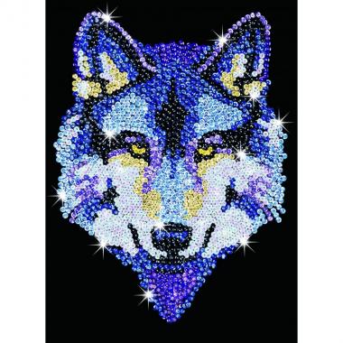 Sequin Art Набір для творчості BLUE Wolf