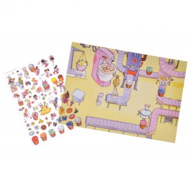 Scribble Down Transferred Stickers - Fairy Cake Factory