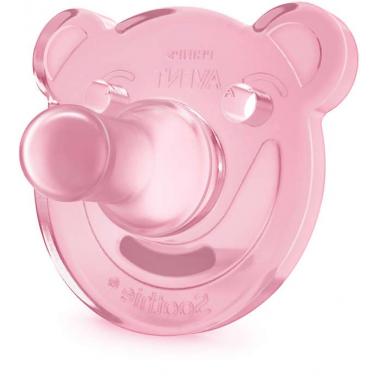 Avent figured for girls Soothie 2pcs 0+