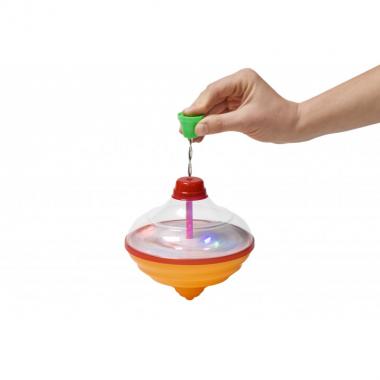 Same Toy Peg-top with light and sound HAPPY (pink)