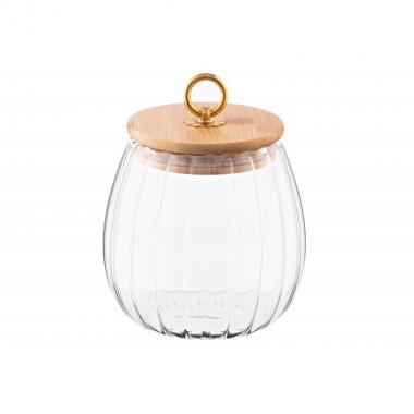 ARDESTO Jar Fresh Vintage 750 ml, glass, bamboo