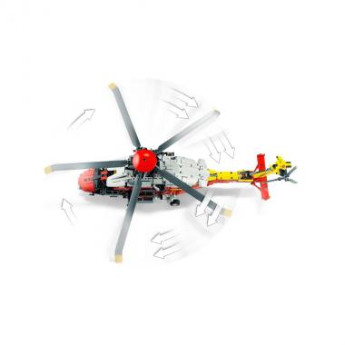 LEGO Конструктор Technic Рятувальний гелікоптер Airbus H175