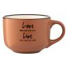 ARDESTO Mug Way of life, 550 ml , brown, ceramics