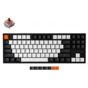 Keychron Клавиатура C1 Wired 87 Key Hot-Swap Gateron Switch White LED Red