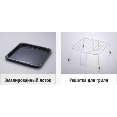 Panasonic Мікрохвильова піч, 23л, 1000Вт, гриль, дисплей, чорний NN-DF383BZPE