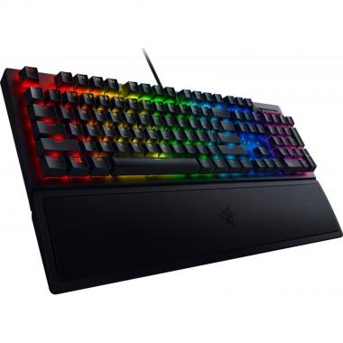 Razer Клавиатура BlackWidow V3 RGB 108key Yellow Switch USB RU Black