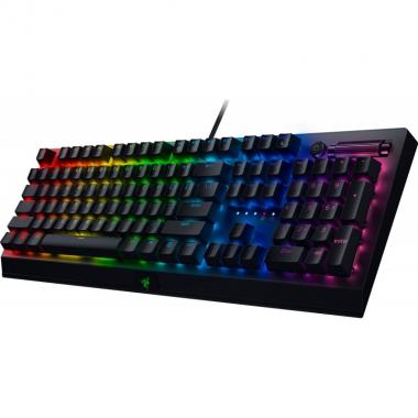 Razer Клавиатура BlackWidow V3 RGB 108key Yellow Switch USB RU Black