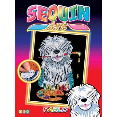 Sequin Art Набір для творчості RED Pablo Вівчарка Пабло