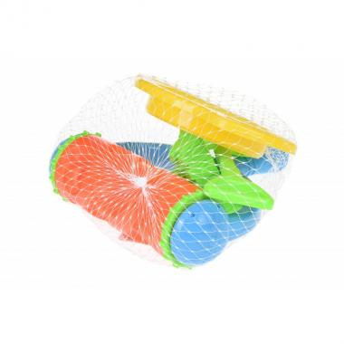 Same Toy Набір для гри з піском із Валиком (помаранчевий) (4 шт.)