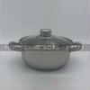 ARDESTO Casserole Gemini Gourmet, glass lid, 5 l, stainless steel
