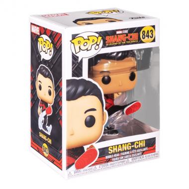 Funko Коллекционная фигурка Funko POP! Bobble Marvel Shang-Chi Shang-Chi (Kick) 52874 (55183)