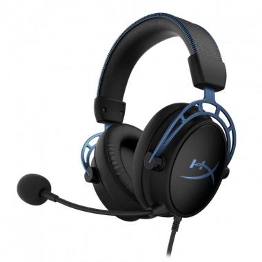 HyperX Гарнитура игровая Cloud Alpha S 3.5mm/USB, Black/Blue