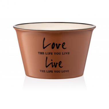 ARDESTO Bowl Way of life, 550 ml, brown, ceramics