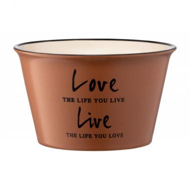 ARDESTO Bowl Way of life, 550 ml, brown, ceramics