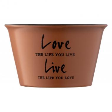 ARDESTO Bowl Way of life, 550 ml, brown, ceramics