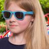 Koolsun Wave[Дитячі сонцезахисні окуляри блакитні серії Wave (Розмір: 3+)]