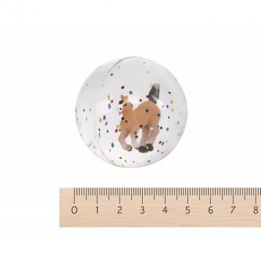 goki Bouncing ball Cream horse