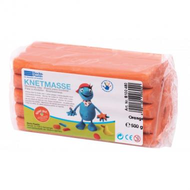 Becks Plastilin Set of modeling clay 500g. Orange