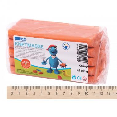 Becks Plastilin Set of modeling clay 500g. Orange