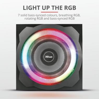 Trust Speaker 2.1 GXT 629 Tytan RGB Black