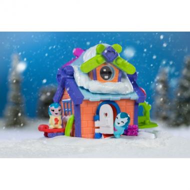 Nanables Ігрова фігурка Jazwares Nanables Small House Зимовий дивосвіт, Лижний будиночок Схованка