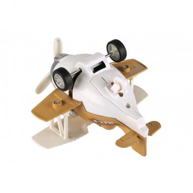 Same Toy Metal inertial Aircraft with light and sound (brown)