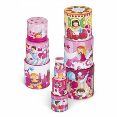 Janod Stacking Pyramid - Delicacies
