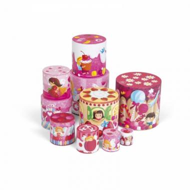 Janod Stacking Pyramid - Delicacies