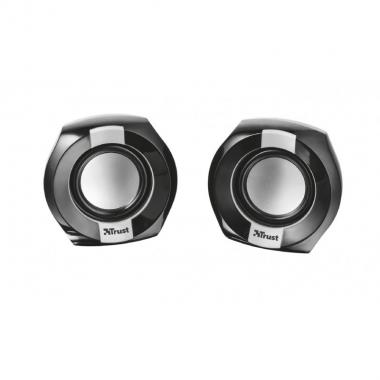 Trust Акустична система (Колонки) 2.0 Polo Compact BLACK