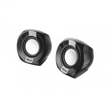 Trust Акустична система (Колонки) 2.0 Polo Compact BLACK