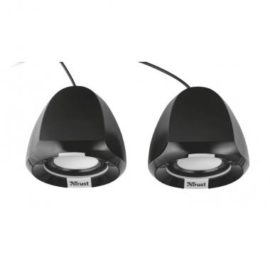 Trust Акустична система (Колонки) 2.0 Polo Compact BLACK