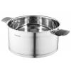 ARDESTO Casserole Gemini, glass lid, 5.2 l, stainless steel