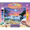 Sequin Art Набор для творчества PAINTING BY NUMBERS SENIOR Кони и прибой моря