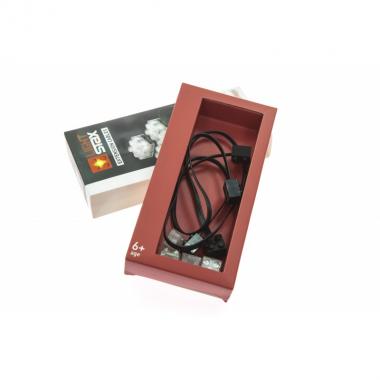 LIGHT STAX Кабель Expansion в комплекті з 4-ма LED элементами 2х2 Transparent LS-S11101
