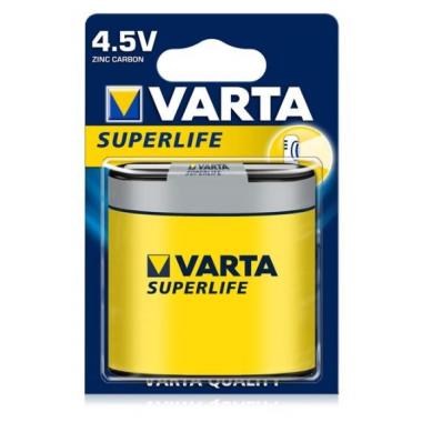 VARTA Батарейка Super Heavy Duty вугільно-цинкова 3R12P плівка , 1 шт.