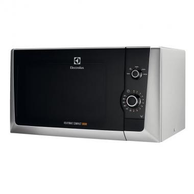 Electrolux Микроволновая печь, 21л, мех. управл., 800Вт, серебристый