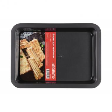 ARDESTO Roaster pan Gemini, 37.6x27x4.8 cm, grey, carbon steel