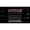 Keychron Клавіатура Q1 QMK HotSwappable Gateron Phantom Red RGB Knob Space Grey