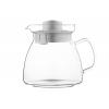 Termisil Maja teapot, 1250 ml, grey, borosilicate glass, plastic