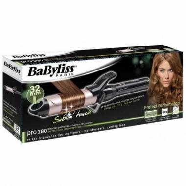 BaByliss Щипцы для завивки C332E, 32 мм, 90 Вт, черный